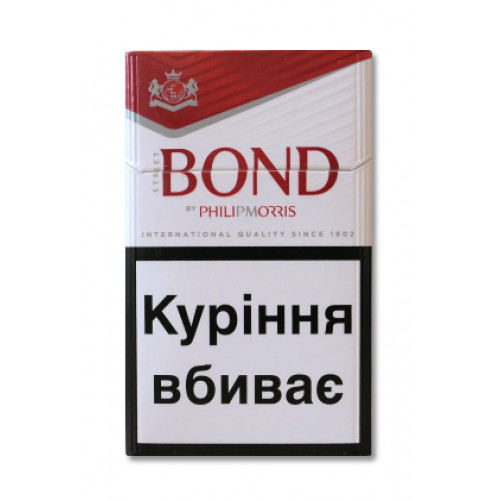 Сигареты BOND Red (Бонд красные) акциз. купить в розницу от 1 блока
