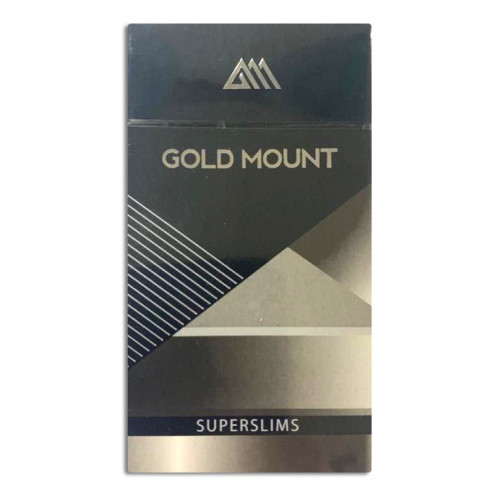 Сигареты Gold Mount Super slims (Голд Монт супер слимс) купить в розницу от 1 блока