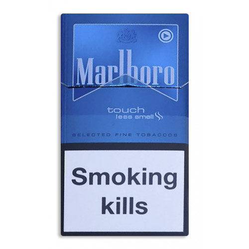 Сигареты Marlboro touch blue less smell (Мальборо синий деми без турбо) купить в розницу от 1 блока