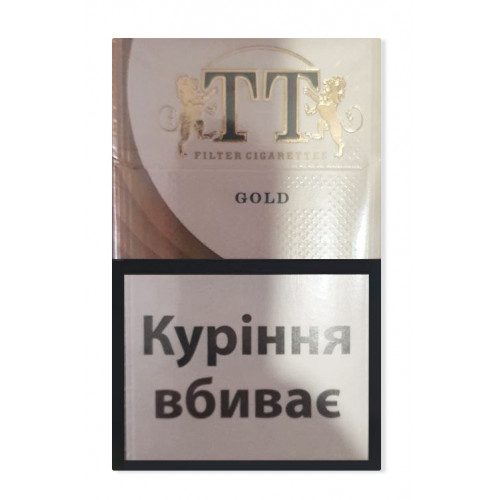 Сигареты TT gold (ТТ золото) купить в розницу от 1 блока