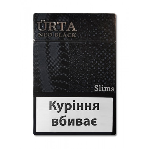 Сигареты Urta Neo Black (Юрта нео блэк Акциз) купить в розницу от 1 блока